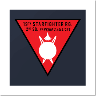 19th Starfighter Regiment Patch Posters and Art